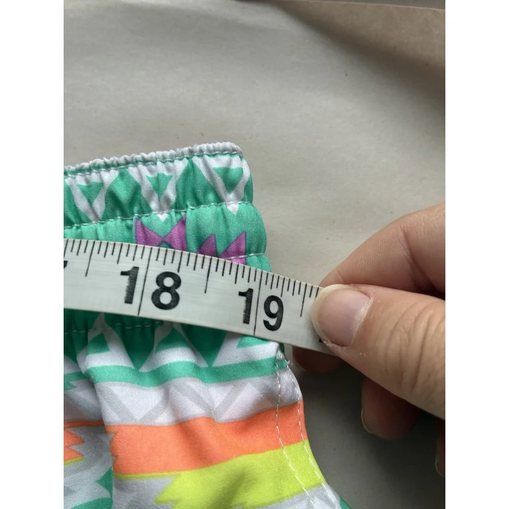 Chubbies En Fuegos Swim Trunks Mens 2X Southwestern Aztec Stretch Lined Preppy